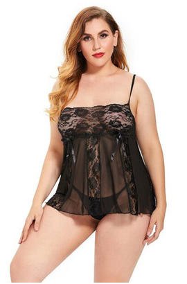 Nuisette courte taille plus sexy