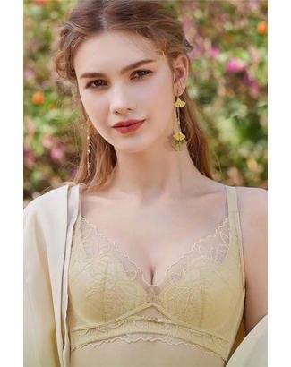 Soutien-gorge push-up naturel avec dentelle