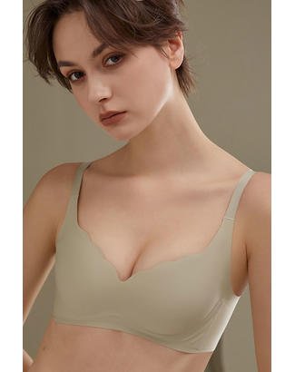 Soutien-gorge invisible push-up de couleur gracieuse