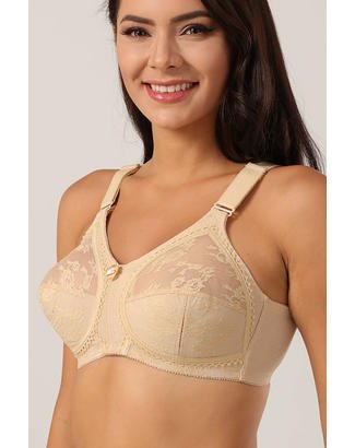 Soutien-gorge push-up demi-dentelle