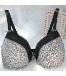 Soutien-gorge à motif floral avec boucle sensationnelle à l'avant pour femmes