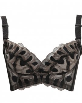 Soutien-gorge réparateur de formes sans baleines avec demi-bonnets et motifs brodés. tailles b;e de 70 à 90